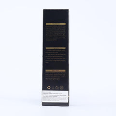 LIYALAN lifestyle image evening outfit enhanced by body shimmer