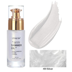 LIYALAN bottle next to a coin showing 1.0 fl.oz scale and travel-friendly size benefit