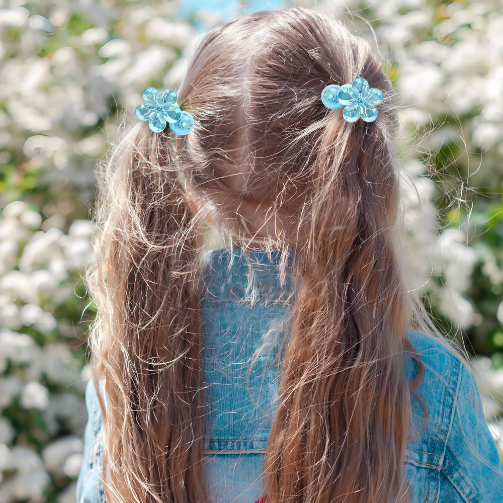 LIYAZHIL ponytail in child’s hair with bead, neat secure hold benefit