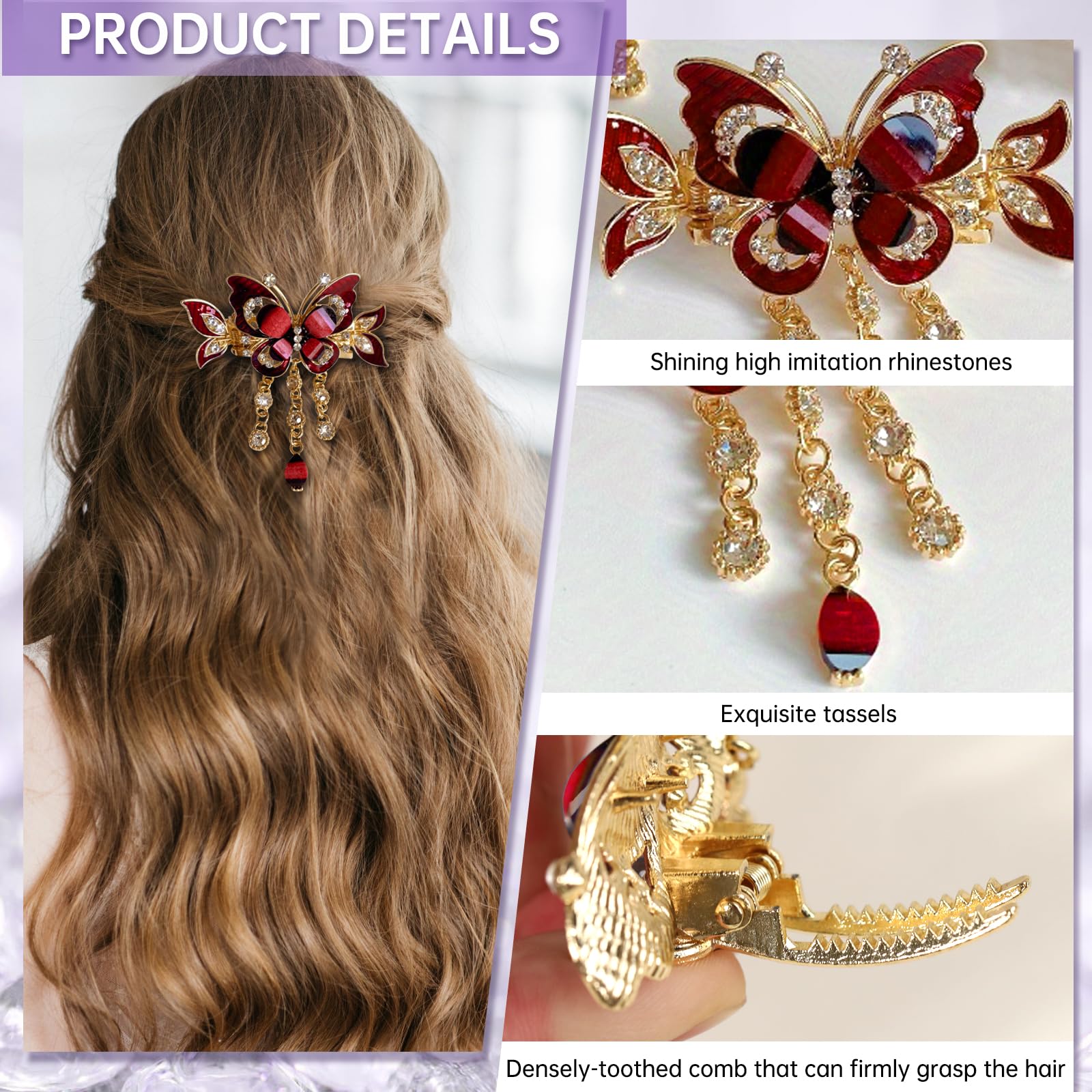 LIYAZHIL tassel motion close-up demonstrating graceful movement and charm