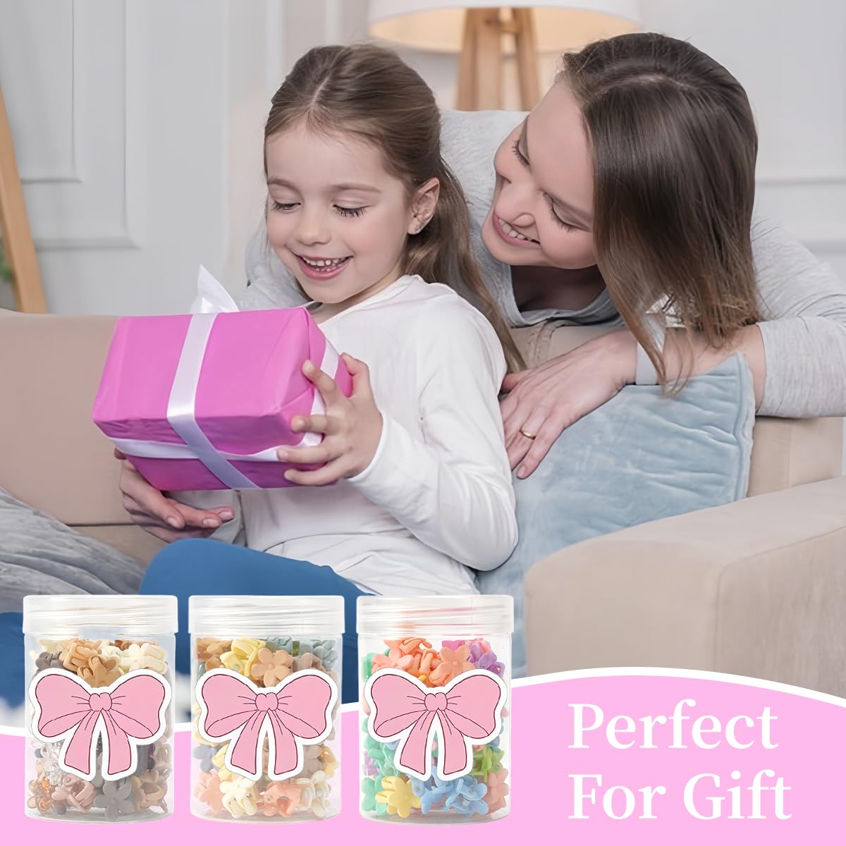 Lizioo gift box with pink bow showing ready-to-give presentation benefit