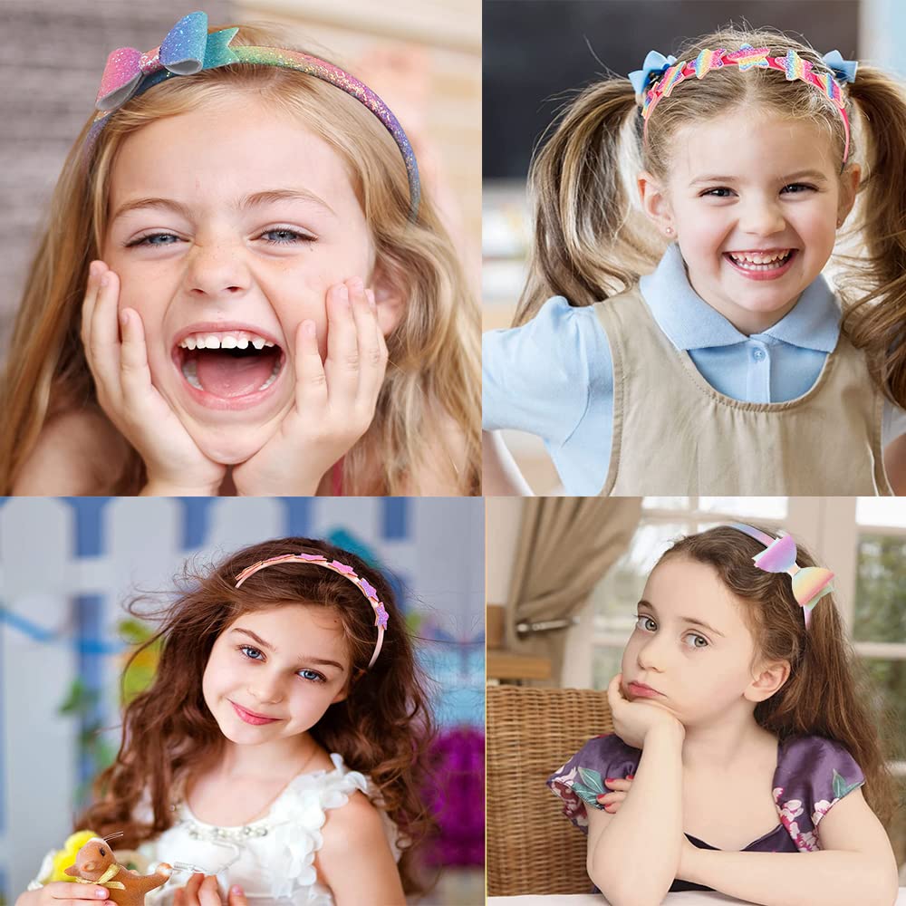 Lizioo headbands arranged with outfit suggesting styling options for photos