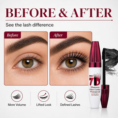 Lkdsoaf swiped lashes demonstrating added length and volume