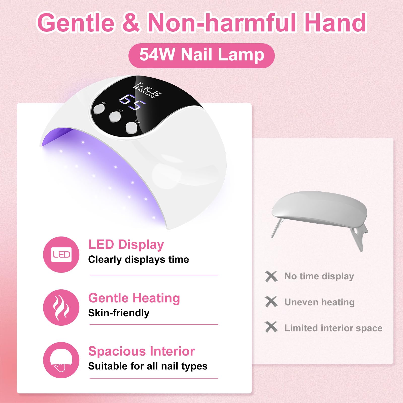 LKE lamp packed in travel bag illustrating portability and on-the-go use