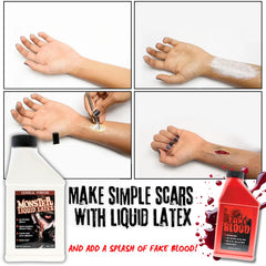 LLF clear liquid texture close-up highlighting smooth, fast-drying consistency