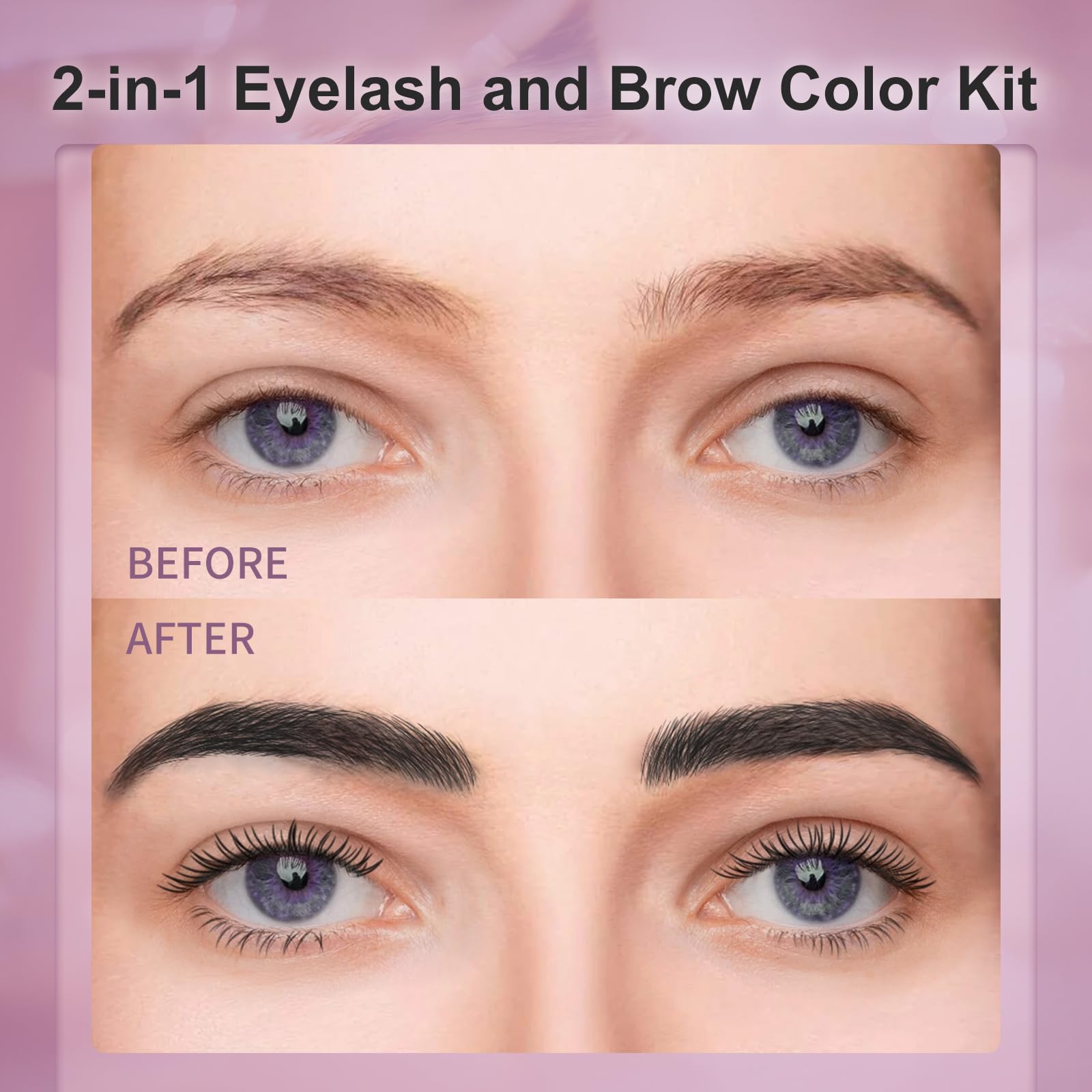 LLNNOVUE application brush detail, precise application for natural results