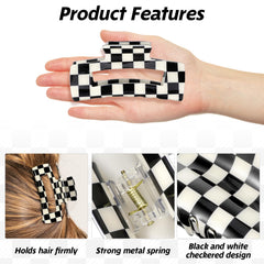 LLOUSSAK large rectangle clip side profile displaying strong spring for firm hold