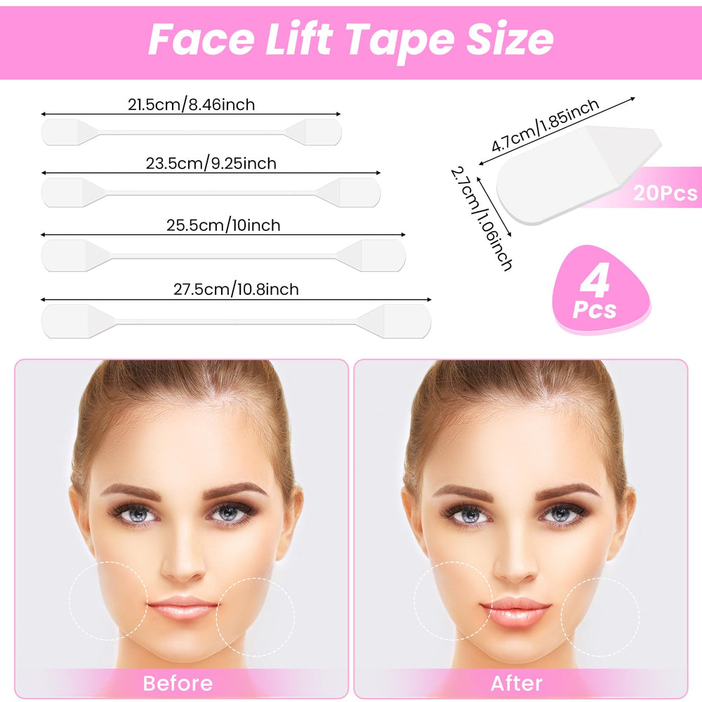 LLOUSSAK close-up of ultra-thin transparent tape showing discreet hold