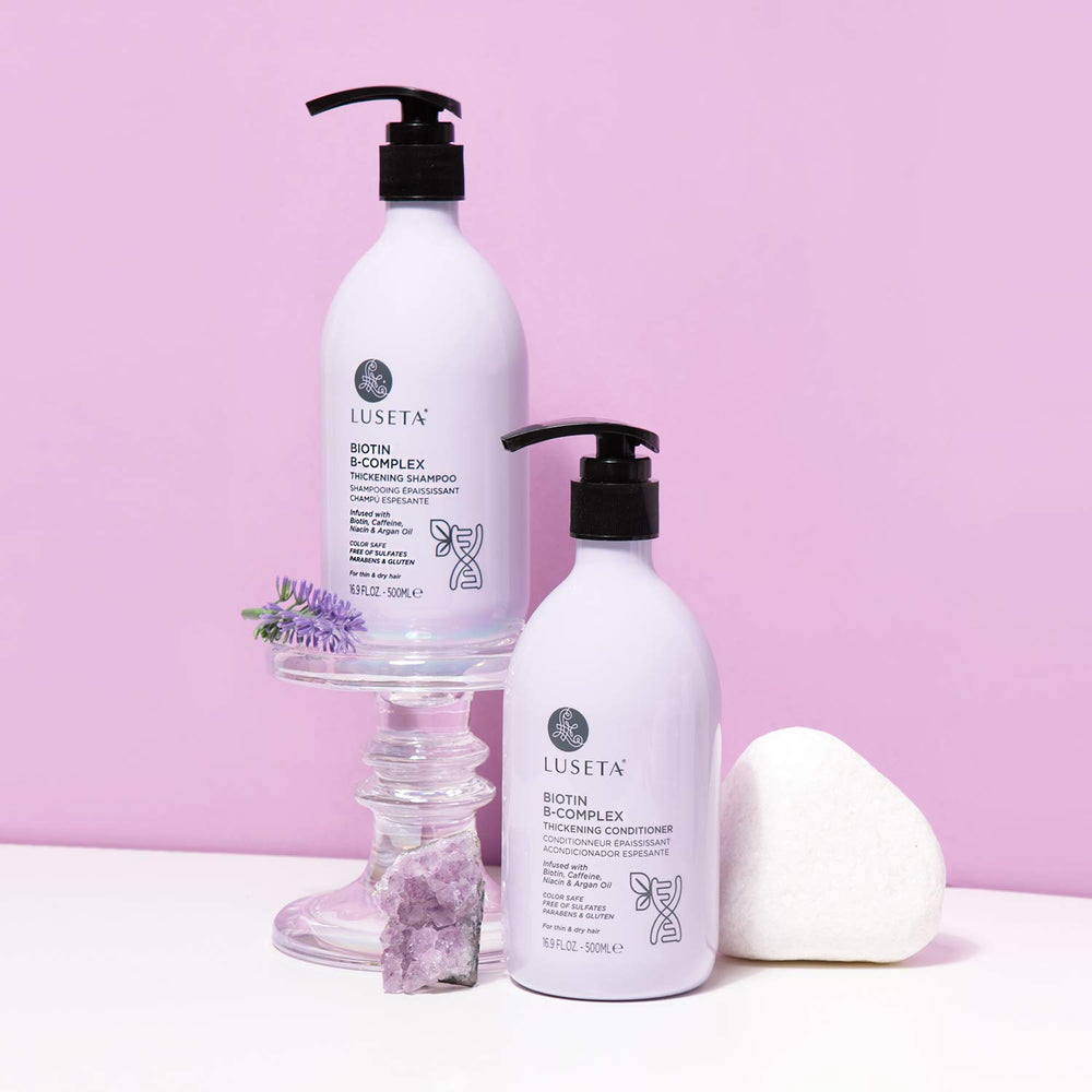 L LUSETA conditioner smoothing mid-lengths and ends for reduced breakage