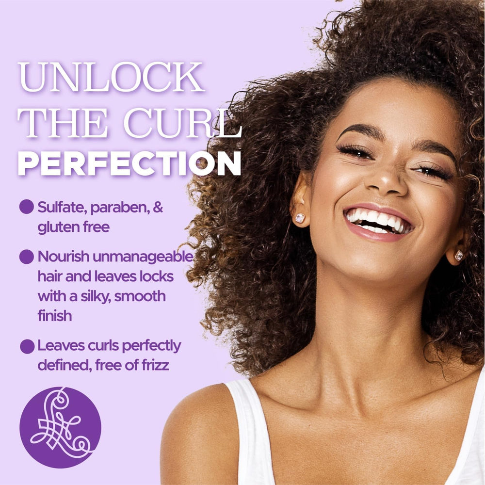 L LUSETA conditioner cream close-up highlighting creamy slip for detangling