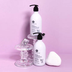 L LUSETA shampoo lather on hair and scalp improving cleansing circulation