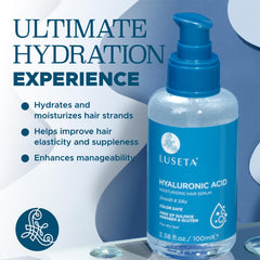 L LUSETA label close-up highlighting key ingredients and formulation transparency benefit
