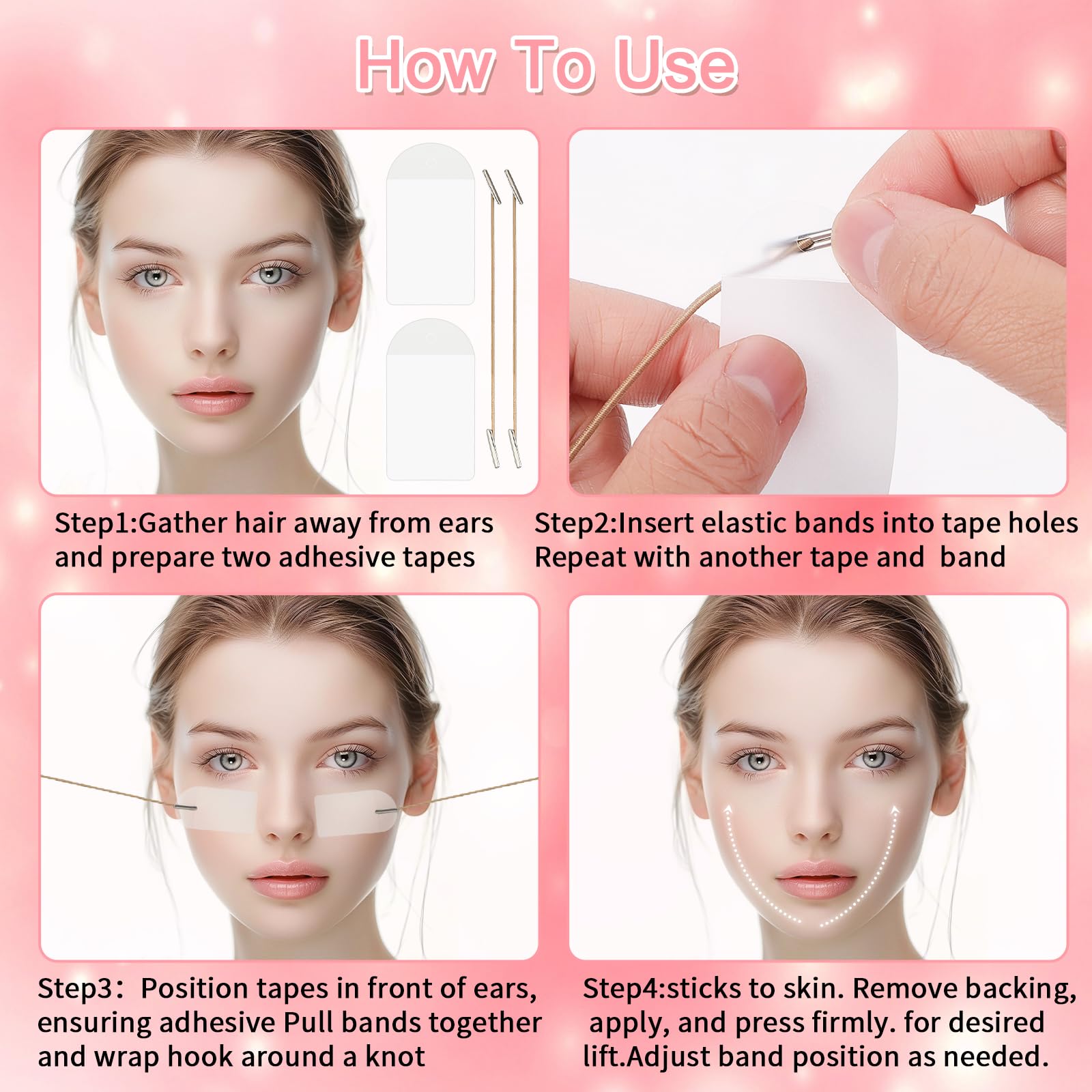 Lnngub under-eye lift in use offering instant smoother look
