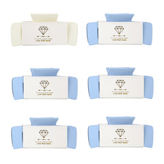 Loanzeg front packaging showing eight clips and decorative diamond card for elegant gifting