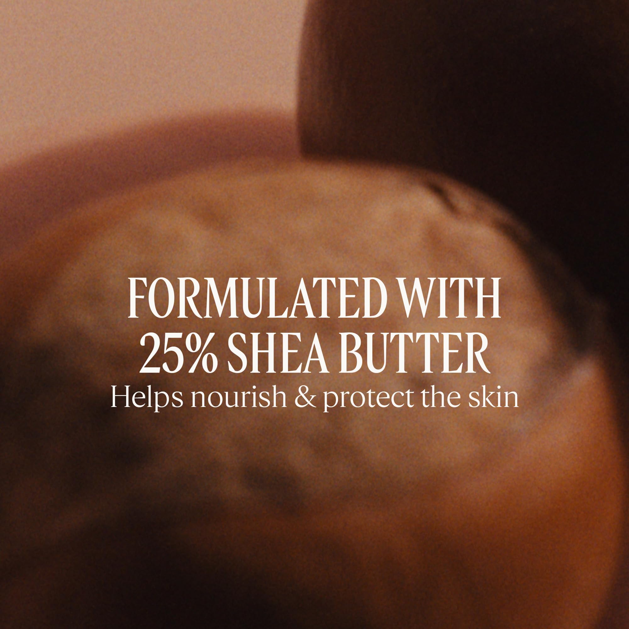 L'OCCITANE being applied to hands demonstrating moisturized, smoother skin results