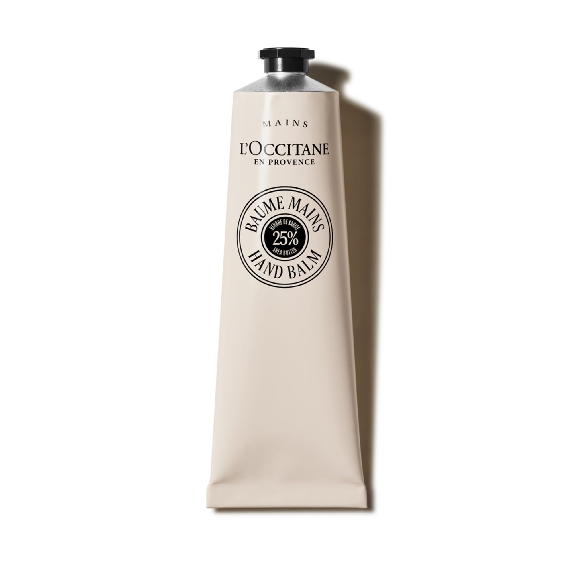 L'OCCITANE front tube view showing packaging and clear product identity for quick selection