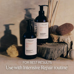 L'Occitane 16.90 fl oz bottle next to common items to show scale and long-lasting supply