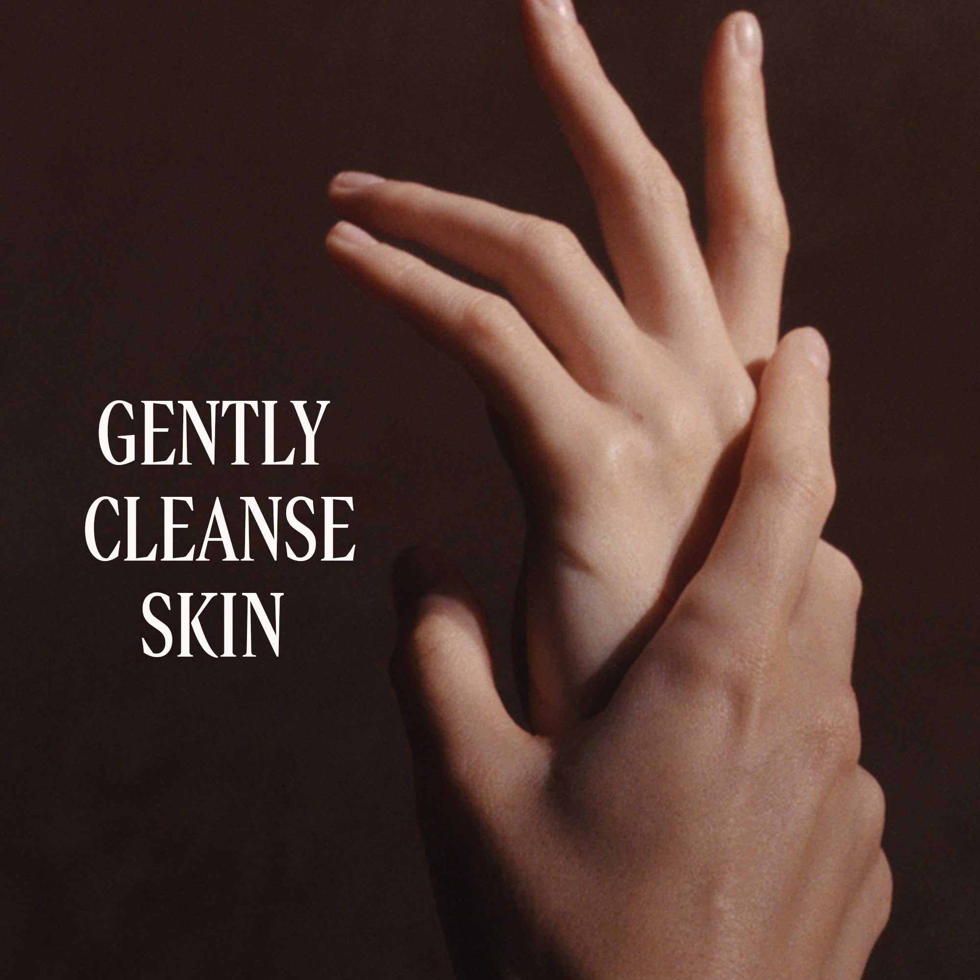 L'OCCITANE soap creating foam in hand for gentle cleansing