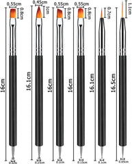lofuanna builder-gel on brush demonstrating smooth gel application and shaping