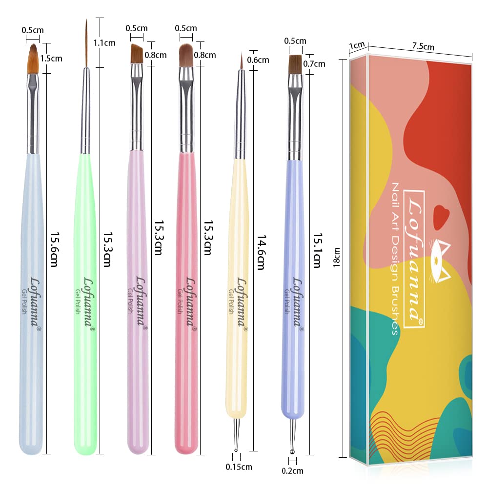 lofuanna poly extension gel brush close-up showing smooth gel shaping