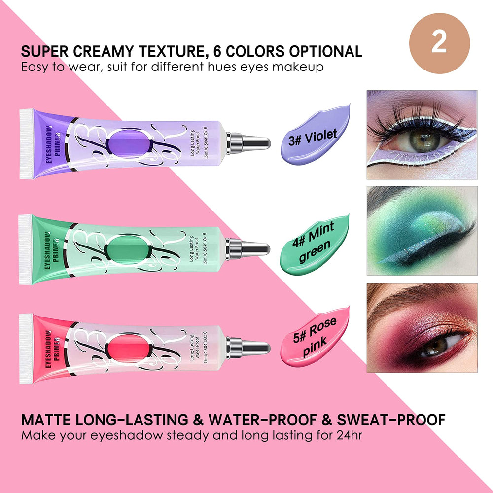 LOKFAR finger blending primer on lid, easy-to-blend application benefit