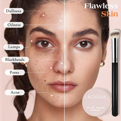 LOKFAR concealer scale comparison showing pot size and travel-friendly convenience