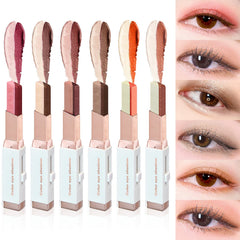 LOKFAR front packaging showing six dual-color glitter sticks, convenient travel kit benefit