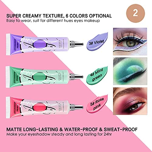 LOKFAR primer on makeup table with brushes showing long-lasting wear benefit