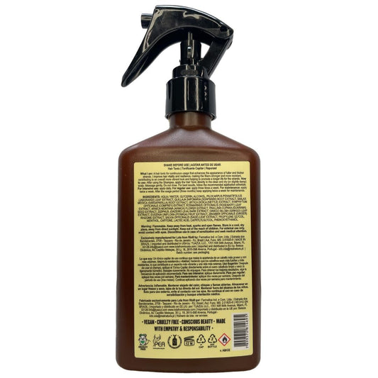 Lola From RIO nozzle detail for precise scalp application benefit