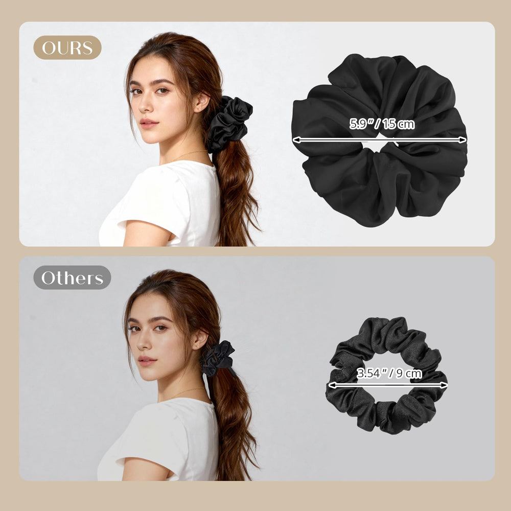Lolalet securing a messy bun to show comfortable pressure distribution on hair