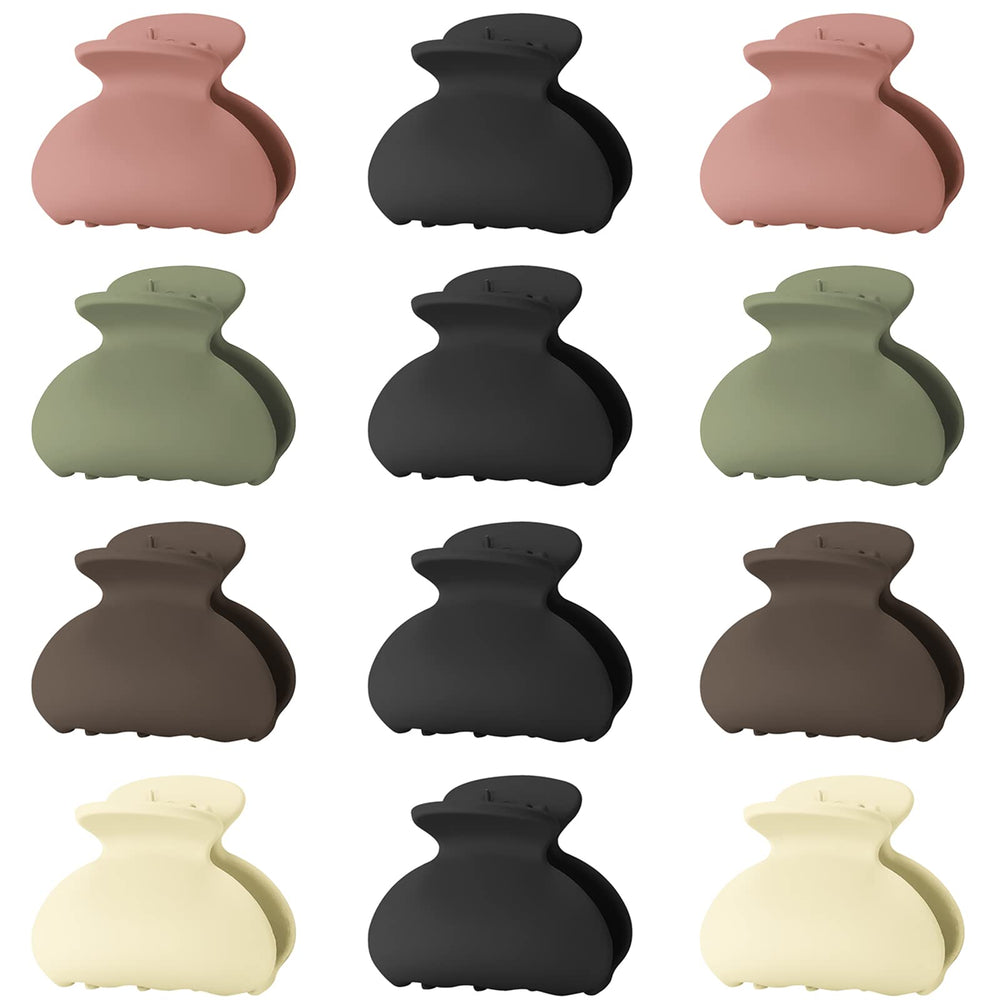 Lolalet front view of small hair clip showing compact shape and reliable grip