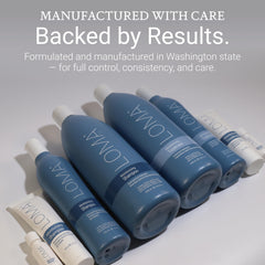 Loma authenticity code label ensuring genuine product verification