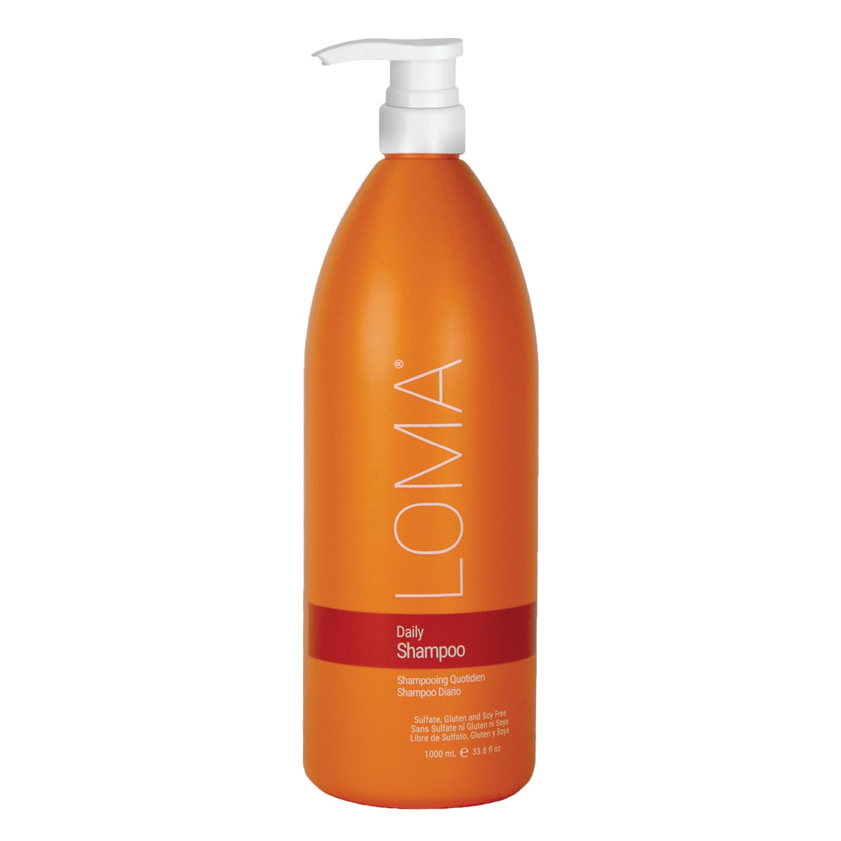 LOMA bottle front packaging showing 33 ounce size and citrus branding for easy identification and benefit