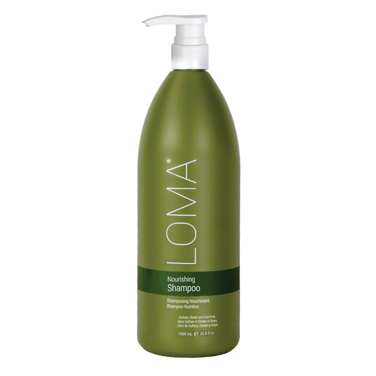 LOMA front bottle view showing full 33 oz packaging and product identity for durability