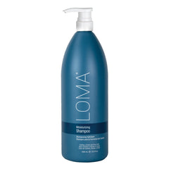 Loma front bottle showing full liter size and label with benefits
