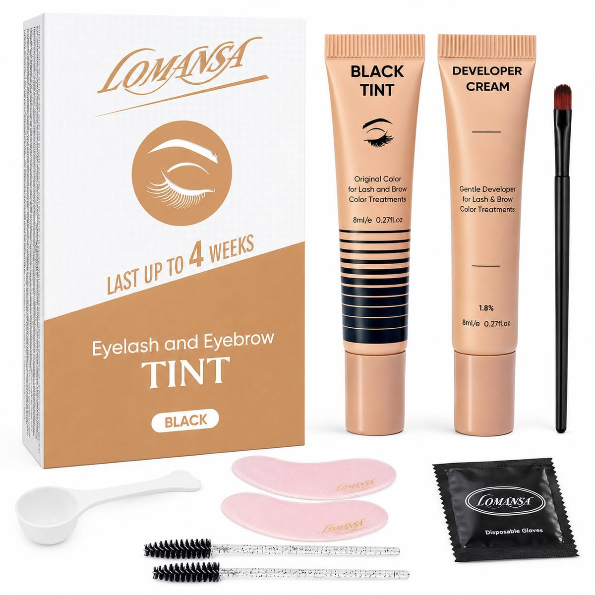Lomansa kit front packaging showing contents and benefits
