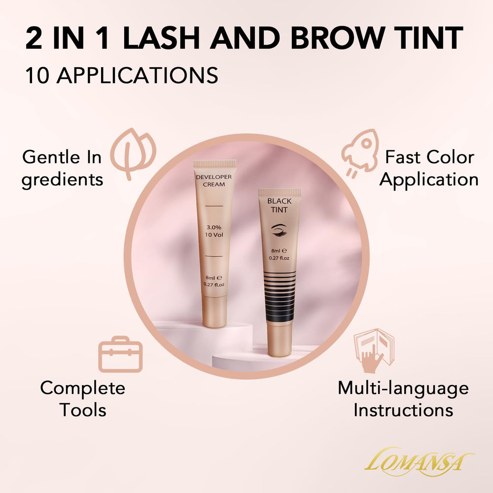 lomansa label and ingredient list highlighting keratin