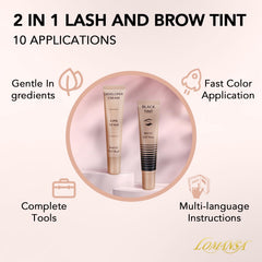 lomansa label and ingredient list highlighting keratin
