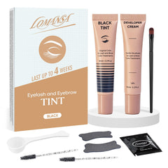 Lomansa kit front view showing contents for easy home tinting benefit
