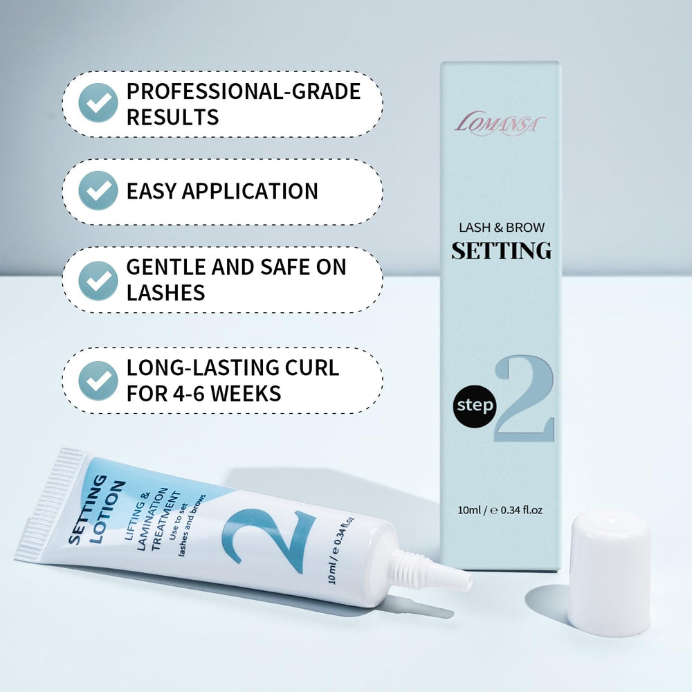 Lomansa lotion texture drop demonstrating smooth consistency and even coverage