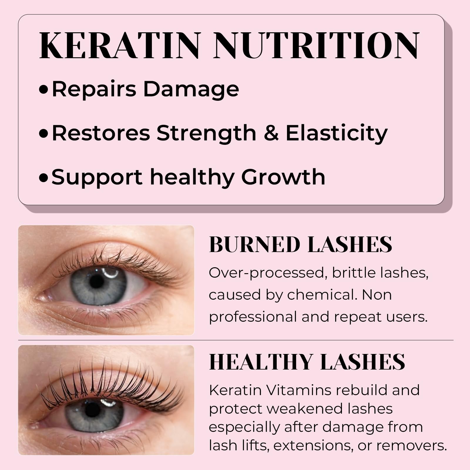 Lomansa keratin lotion texture close-up highlighting nourishing formula