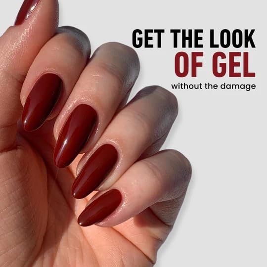 LONDONTOWN before and after nails illustrating extended wear benefit