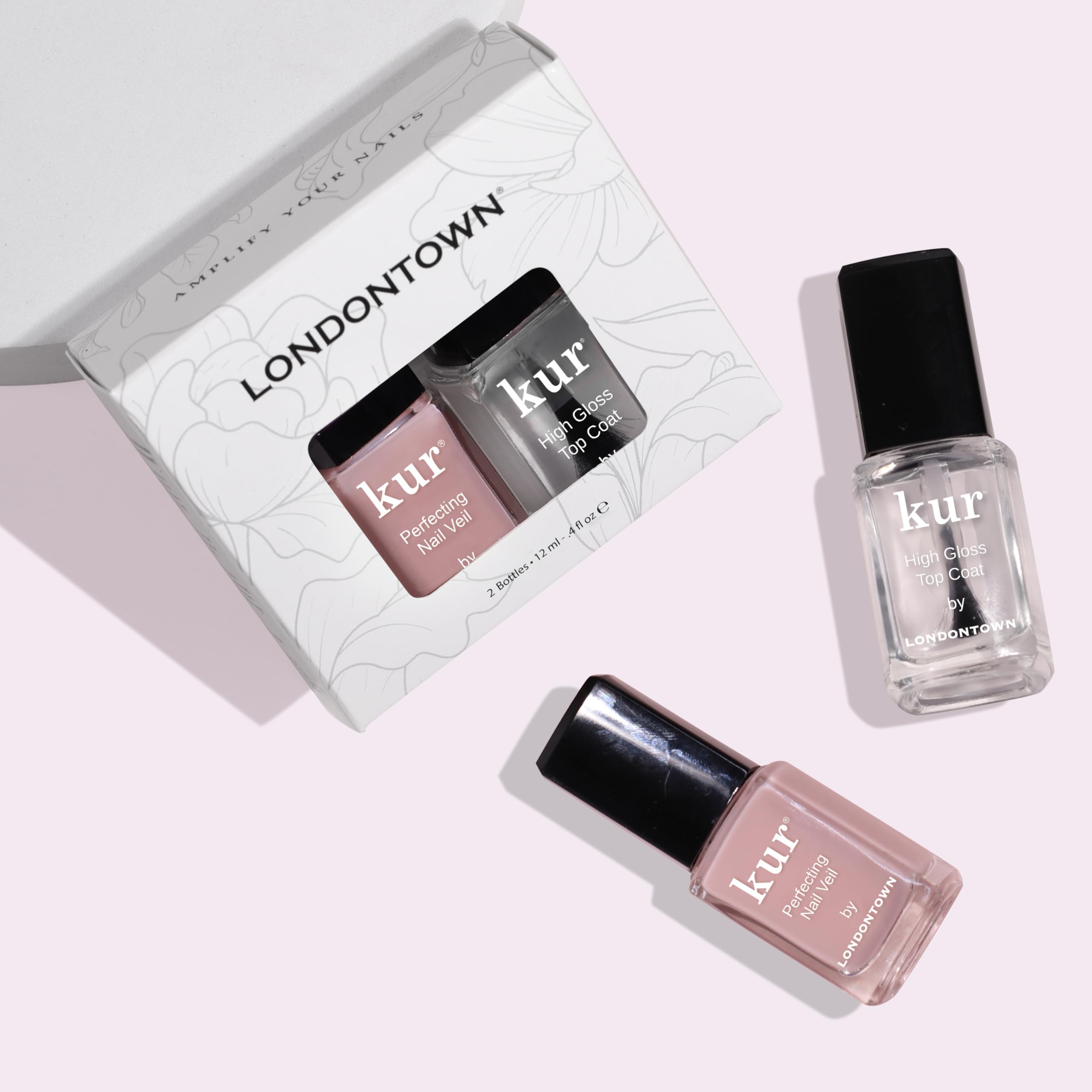 LONDONTOWN brush close-up demonstrating smooth, streak-free application benefit