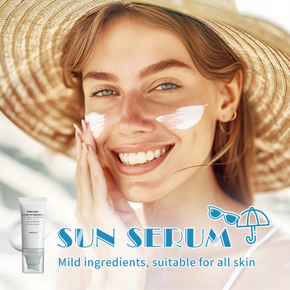 Loobexery tinted sunscreen blending on cheek for even coverage benefit