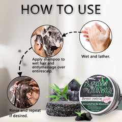 Loobexery arranged natural ingredients like shea, olive oil and charcoal highlighting purity