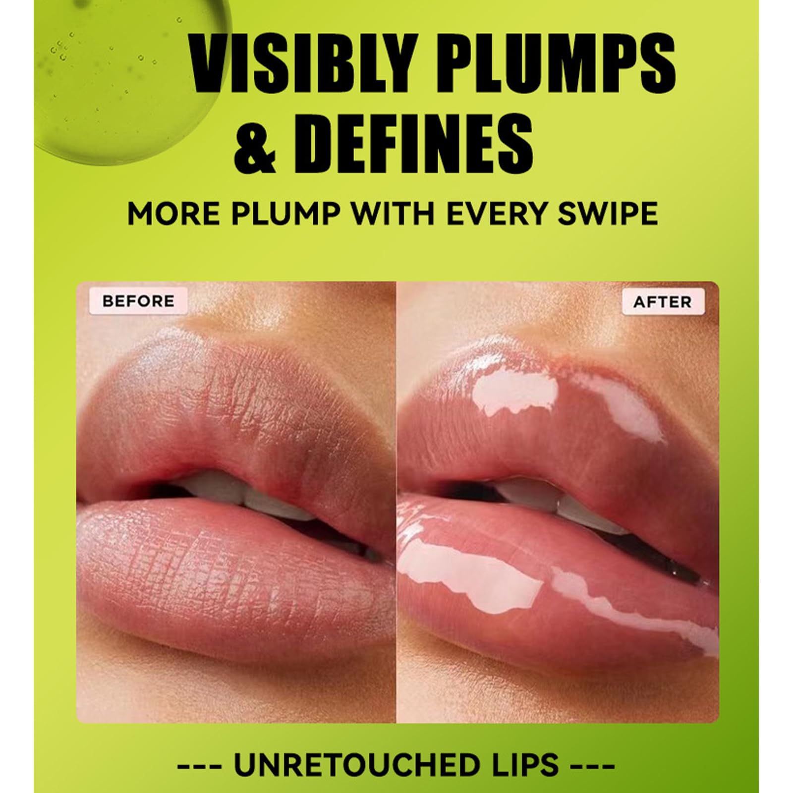 Loobexery texture swipe on arm showing creamy, shiny finish that hydrates