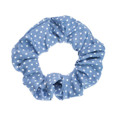 LOOKSEVEN scrunchie holding a bun, comfortable grip for active wear