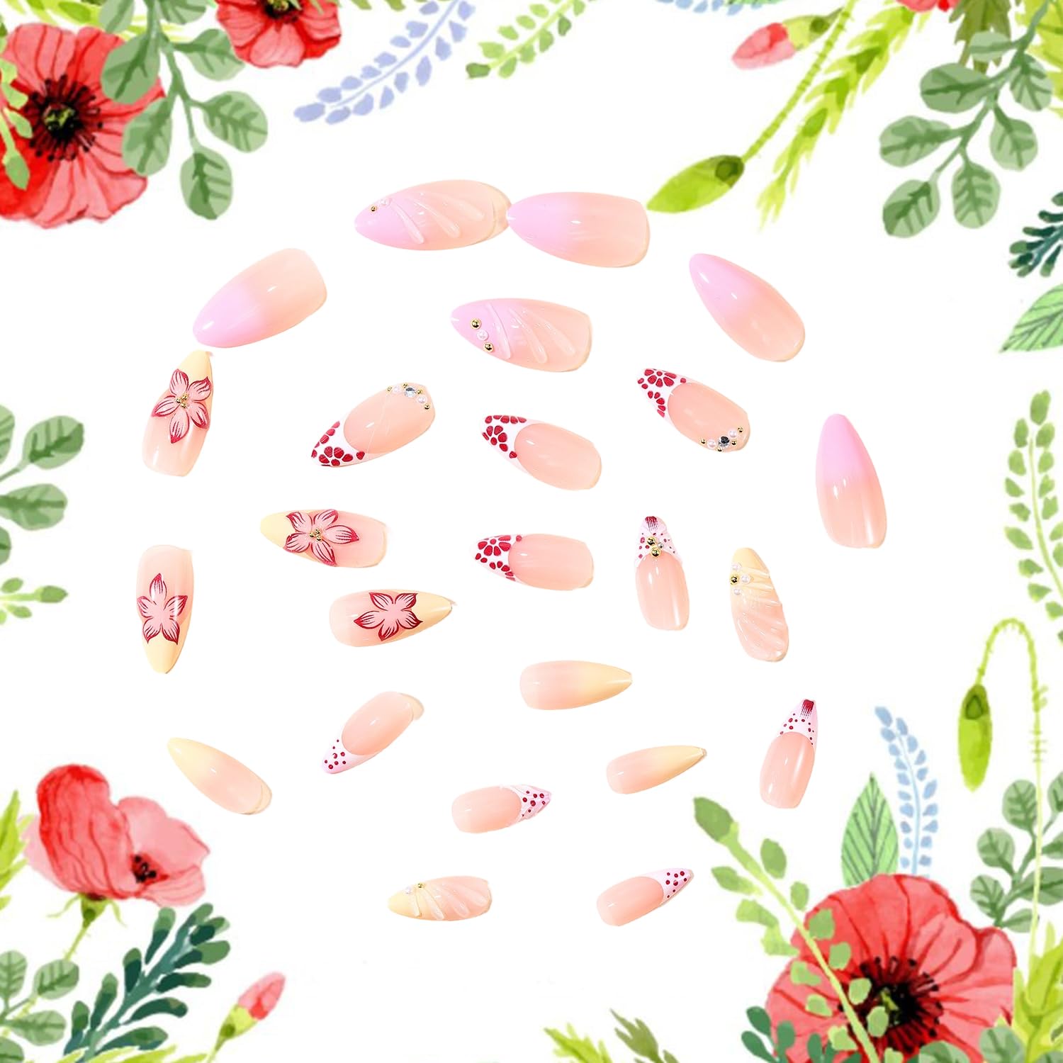 LOPMNGHT close-up of 3D floral detail highlighting texture and decorative depth for style