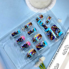 LOPMNGHT nails on hand styled for event-ready manicures and confident look