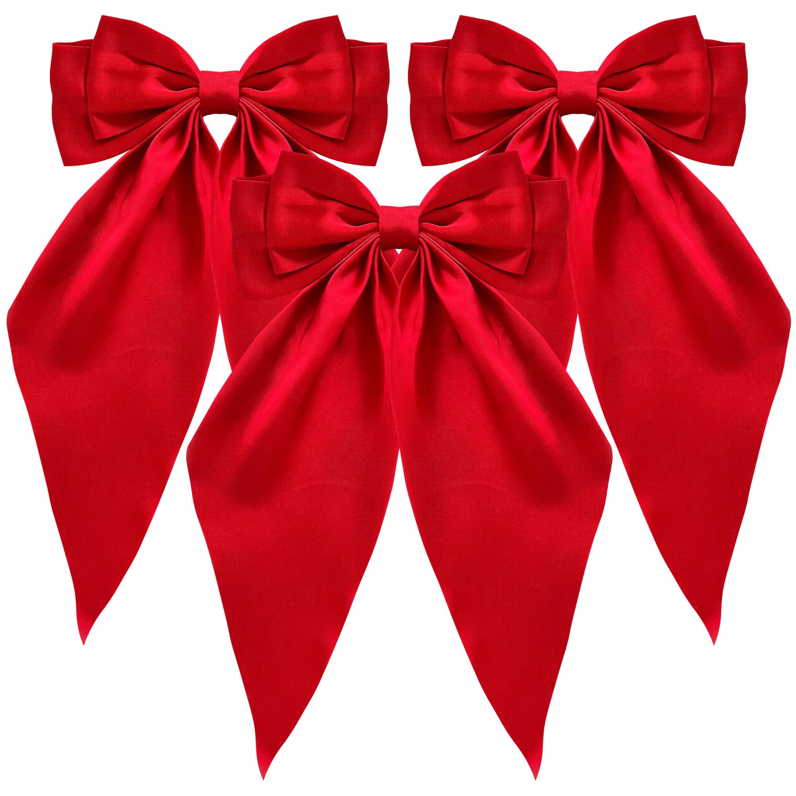loqpol red bows front packaging showing set — vibrant accessory appeal